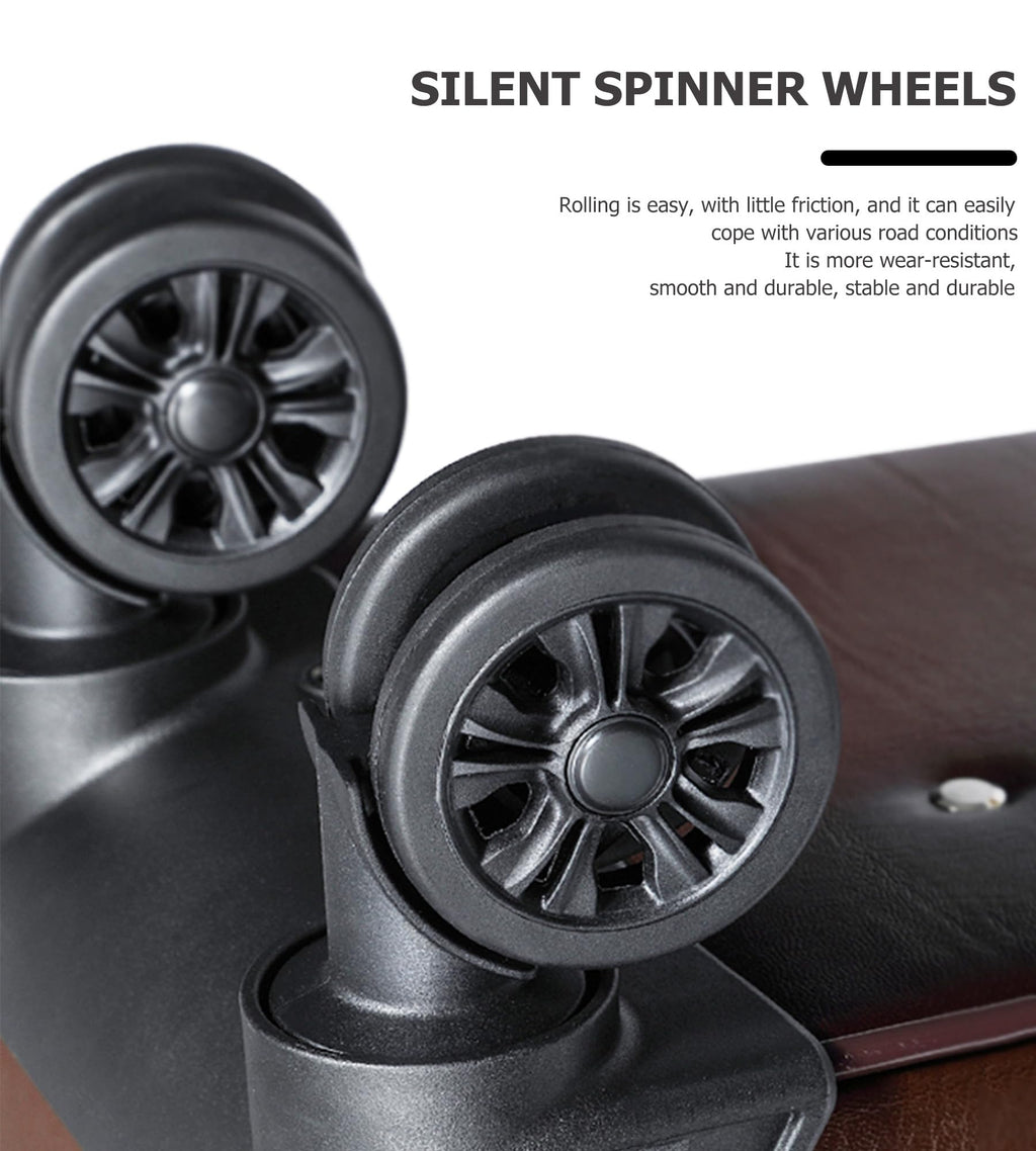 Business Spinner Wheels Luggage PVC