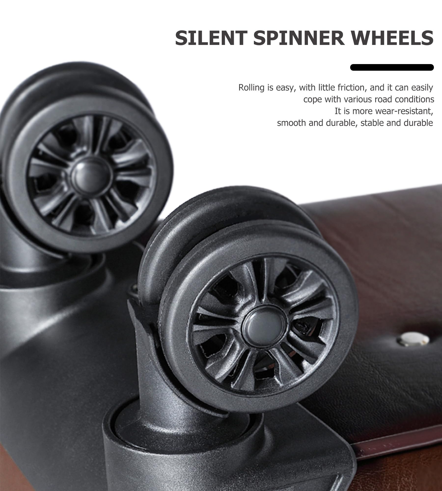Business Spinner Wheels Luggage PVC
