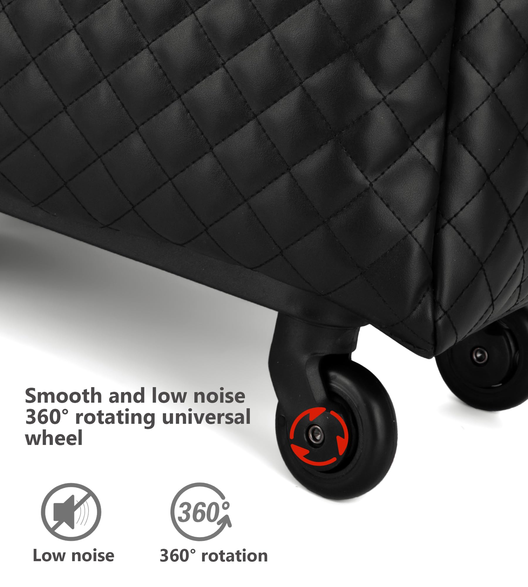 20in Leather Softside Carry on Suitcases