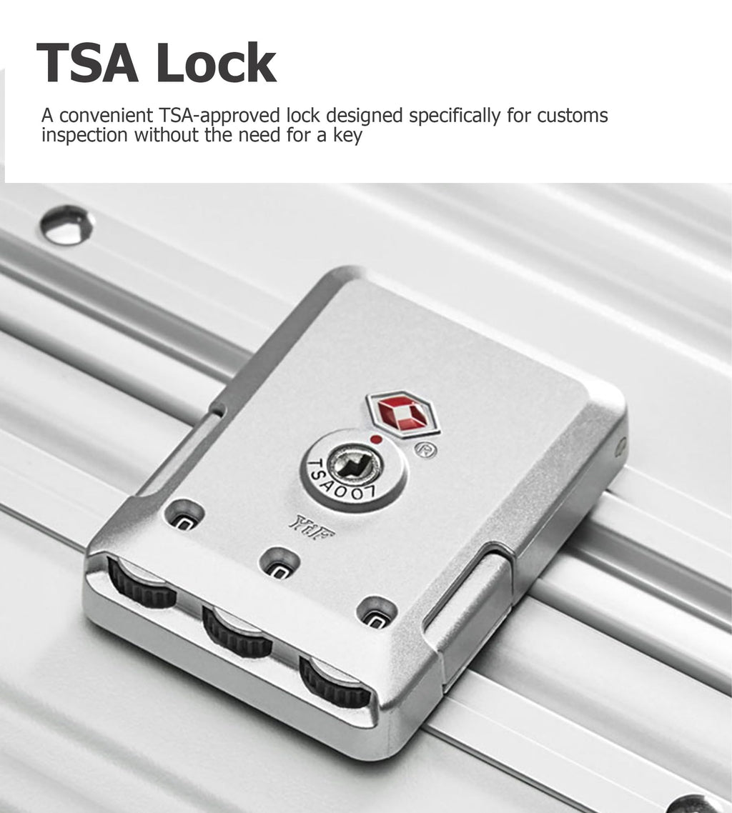 20.8"X15"X8.7 Airline Approved Built-In TSA lock Carry on Suitcase, with Cup Holder, USB Port, Phone Holder